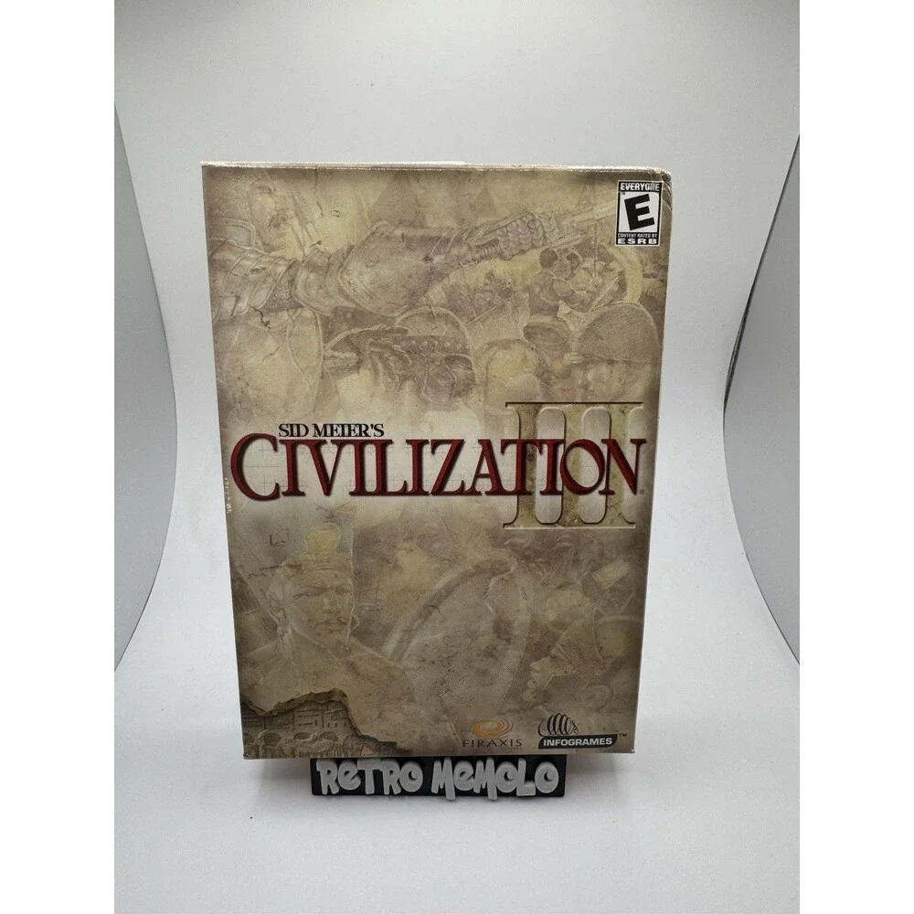 Video Game PC Sid Meier's Civilization III 3 NEW SEALED Box see pics